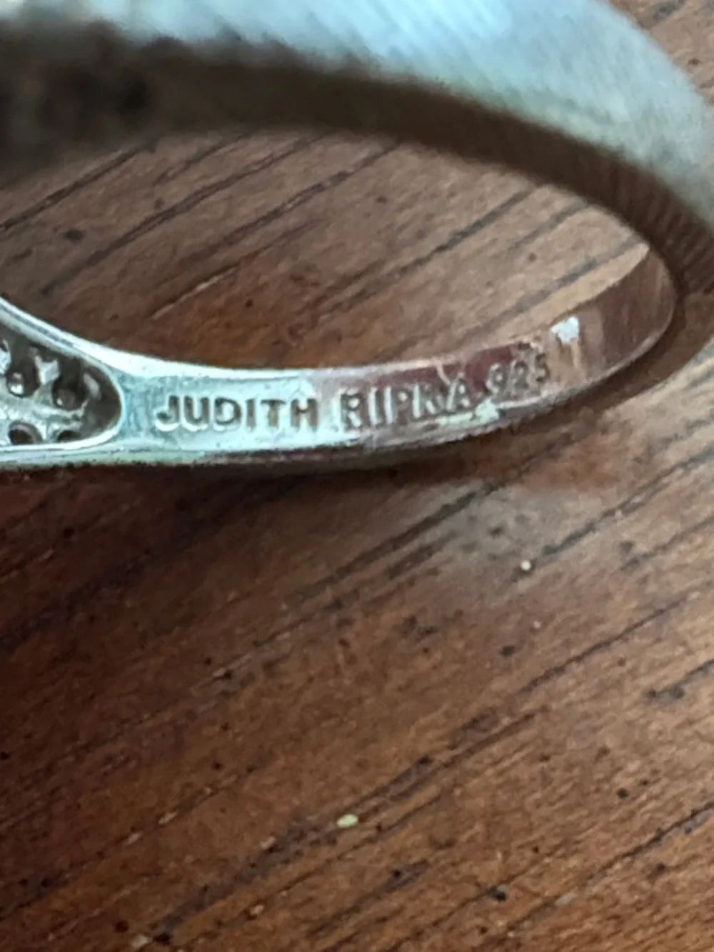 Judith Ripka CZ Diamonique Ring size 9